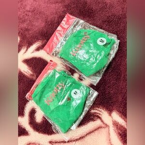 Knotty Green Face Masks (Set of 2)